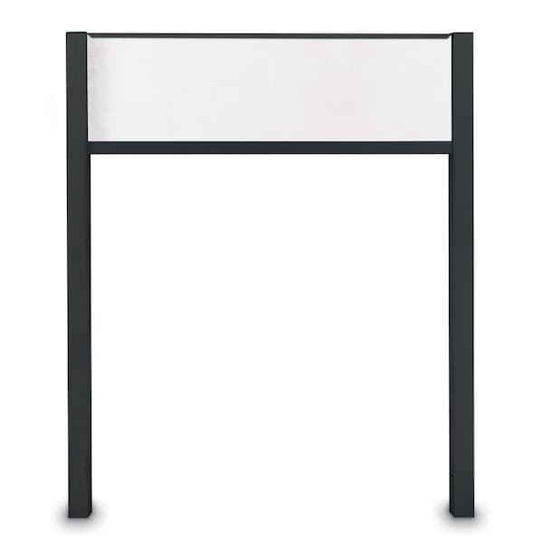 United Visual Products Corkboard, Single Door, Radius Frame, 24x36", Black/Natural Tan Cork UV7001-BLACK-CORK - main